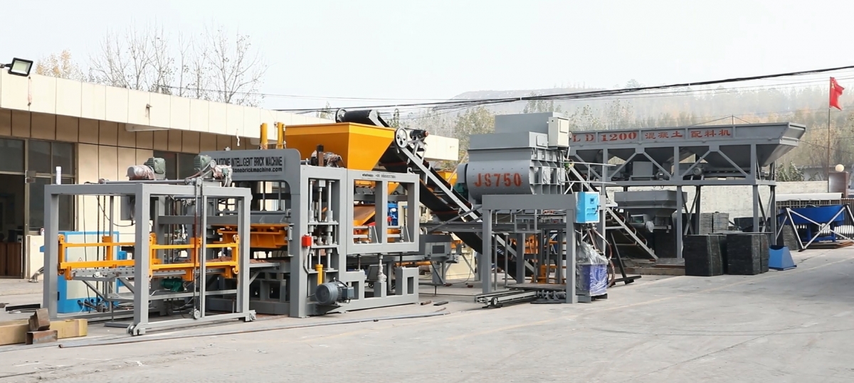 Big Automatic brick machine