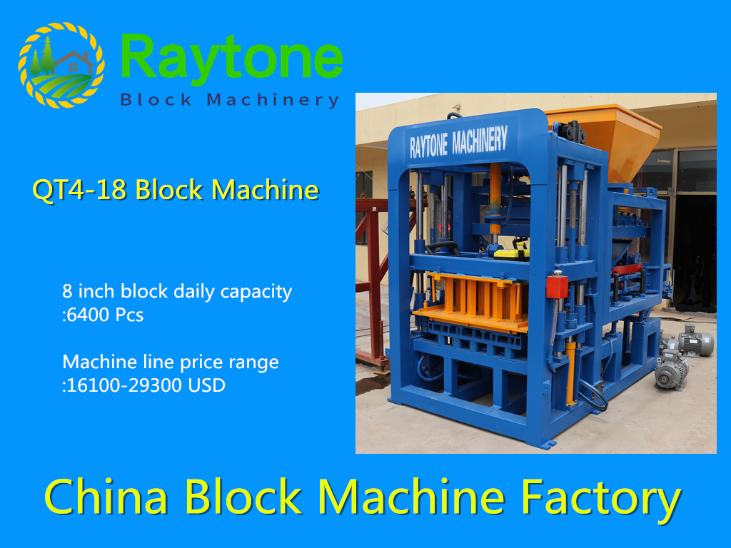 QT4-18 Automatic block machine