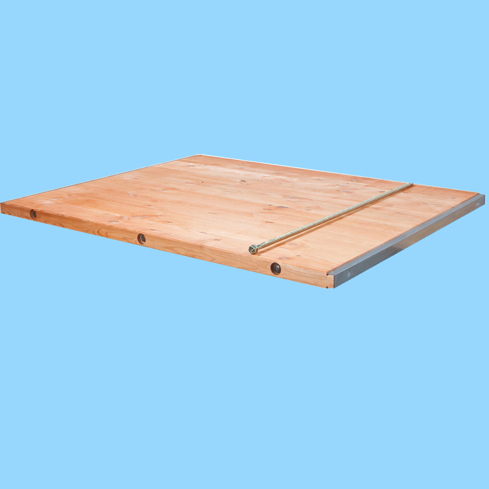 Solid wood pallet for block machine-RAYTONE